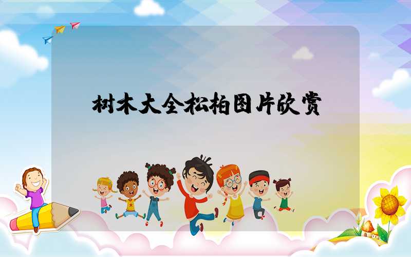  树木大全松柏图片欣赏